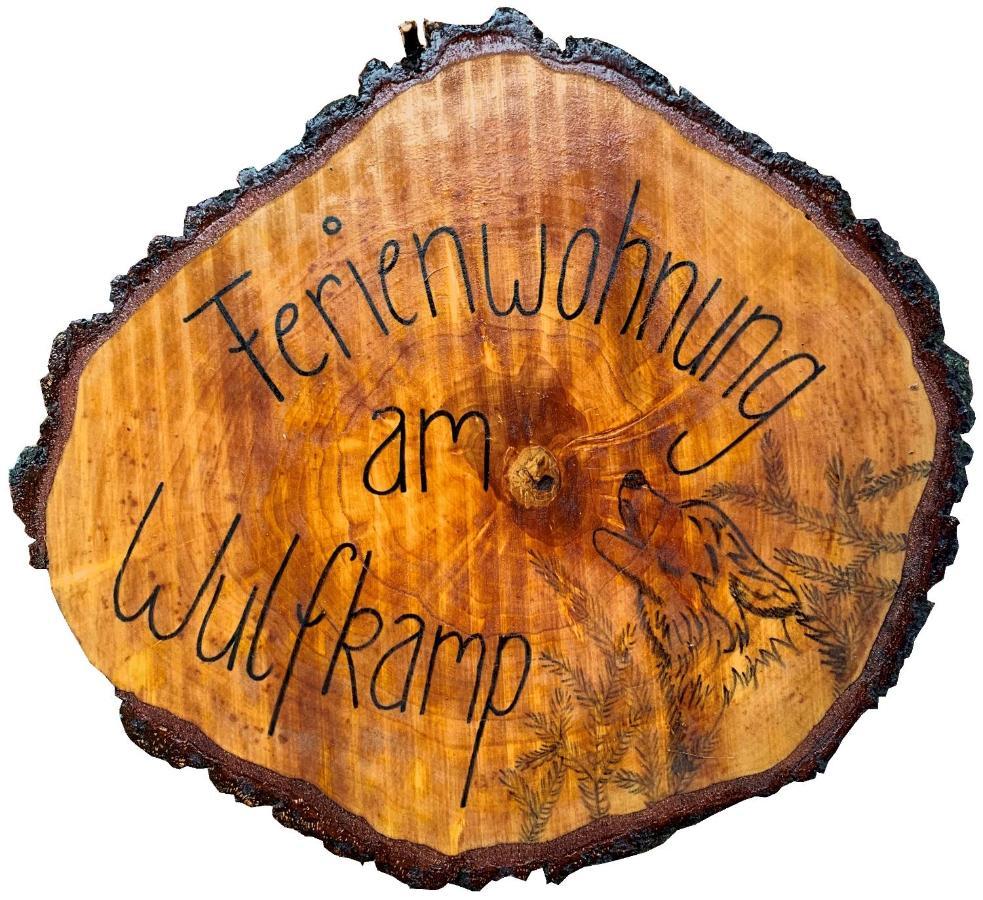 Kleine Ferienwohnung Am Wulfkamp 벨렌 외부 사진